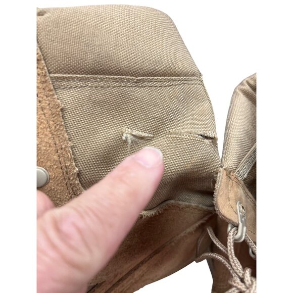 Belleville 390DES mens tan USA hot weather combat boots Sz 11.5 R SKU 9344